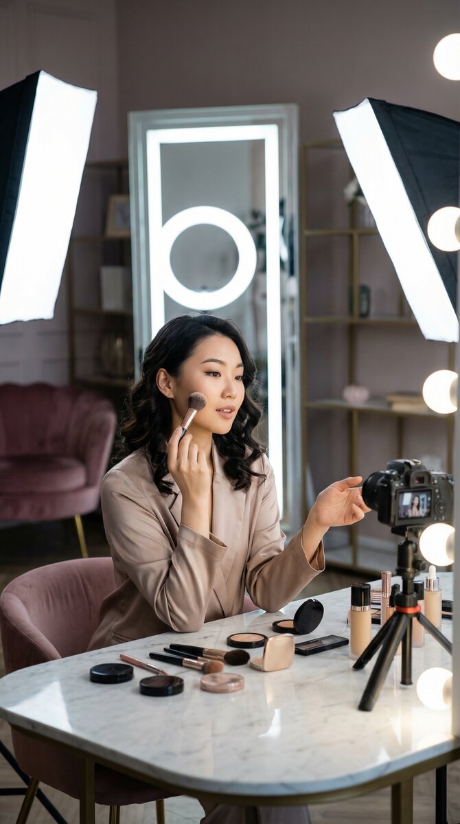 萝莉岛美妆视频